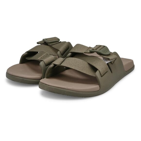 Chaco Chillos Slide Sandal Green Arch Support Waterproof EU 42 Men’s 9 Unisex - Picture 1 of 8